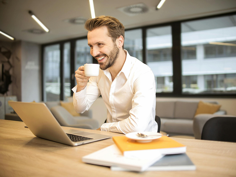 coffee in the office