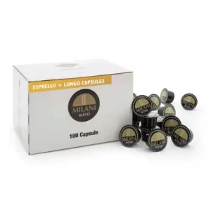 Café Milani Special Blend Espresso + Lungo Coffee Capsules