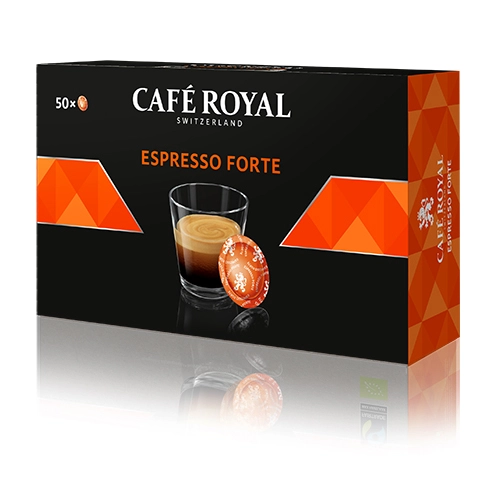 cafe royal espresso forte coffee pods
