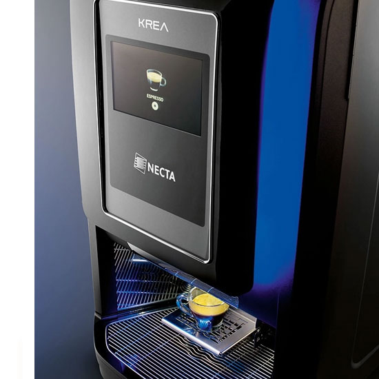 Necta Krea bean to cup commercial coffee machine