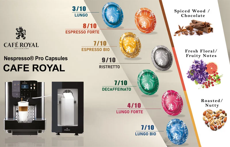 Café Royal – Espresso Forte Bio Coffee Pods