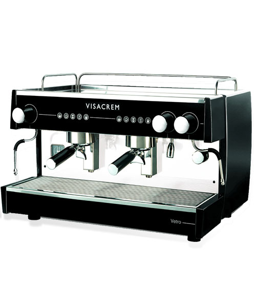 Professional coffee machine for business Visacrem vetro
